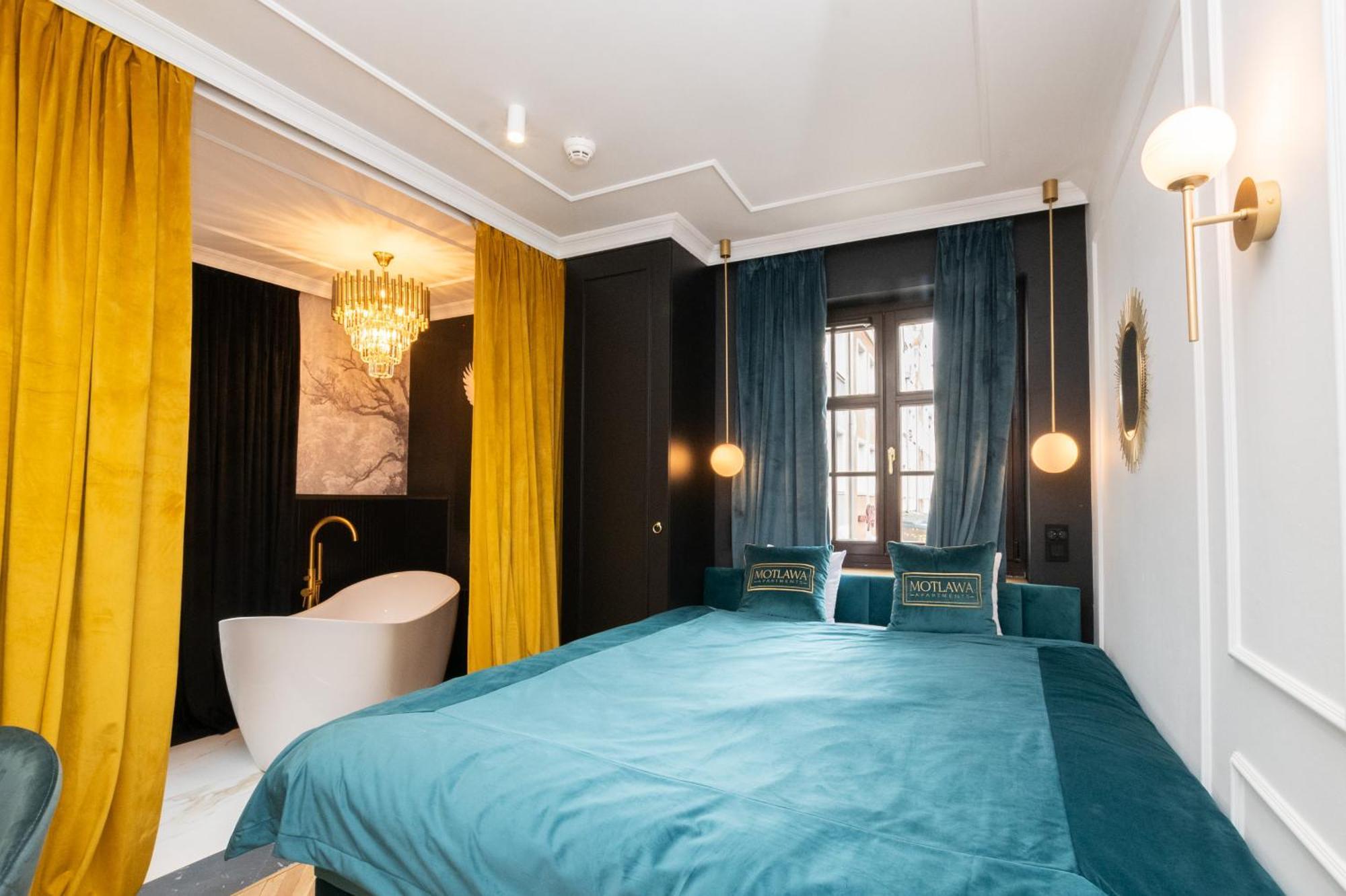 Motlawa Apartments - Old Town & River Viev, Fast Wifi Gdansk Ruang foto