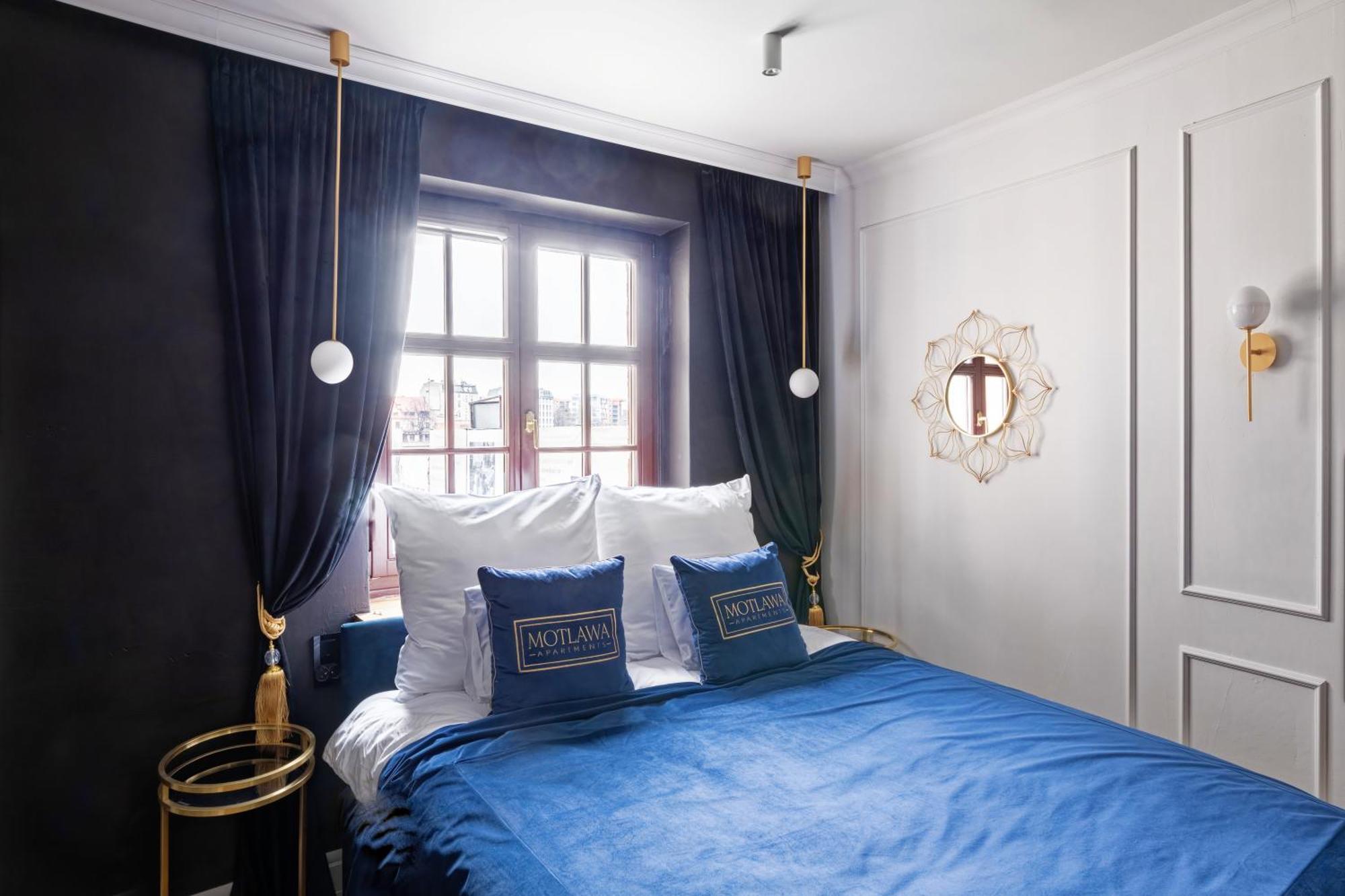 Motlawa Apartments - Old Town & River Viev, Fast Wifi Gdansk Bagian luar foto