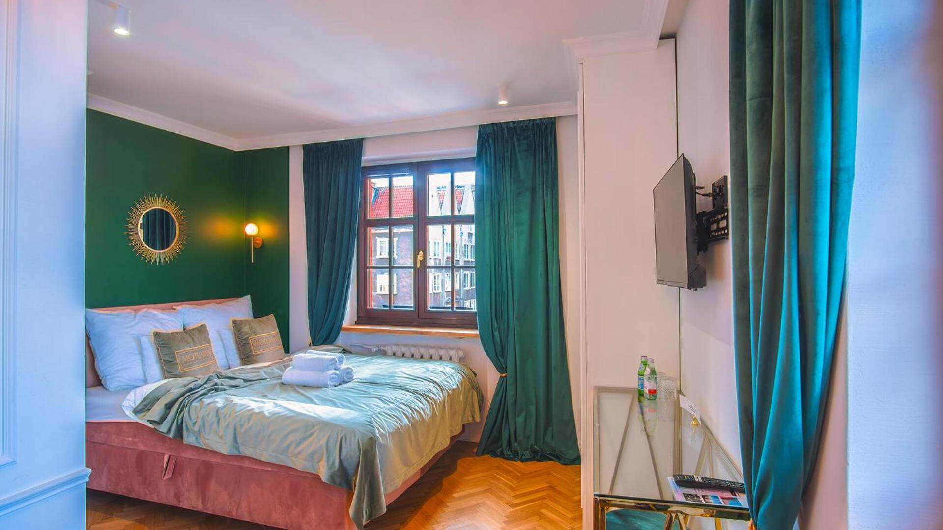 Motlawa Apartments - Old Town & River Viev, Fast Wifi Gdansk Bagian luar foto