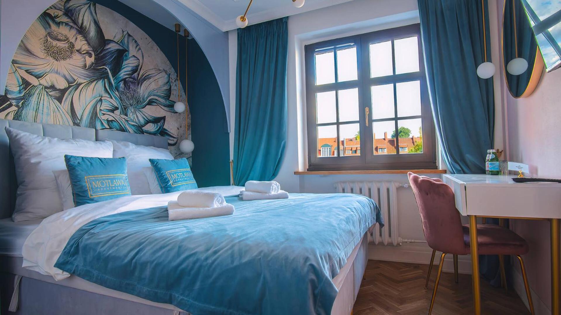 Motlawa Apartments - Old Town & River Viev, Fast Wifi Gdansk Bagian luar foto